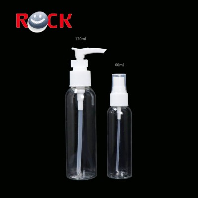 Custom clear 1oz 2oz 3oz 4oz 6oz 8oz Plastic fine mist spray bottle