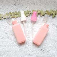 60ml Wholesale pink square plastic spray bottle