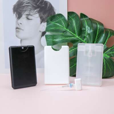 20ml Spray Card Perfume Bottle Plastic Credit Card Flat Spray Bottle