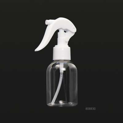 Clear spray plastic bottle with trigger spray pump for cleaning