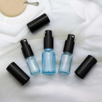 Wholesale mini carry glass spray bottle for perfume alcohol